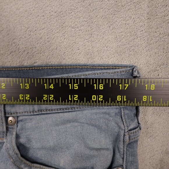 Paige Federal Slim Straight Jeans Men's 34 Light Wash Soft Stretch Denim - Picture 6 of 15